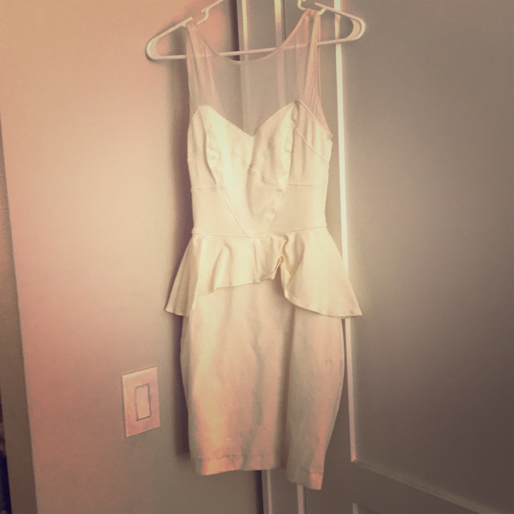 Cream Dress